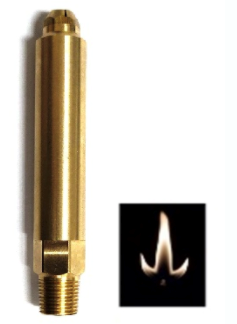3" Natural Gas Open Flame Burner (with Tip)