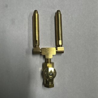 Double burner for natural gas lantern (must be a size 3 light or bigger)